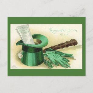 St. Patrick's Day Holiday Postcard