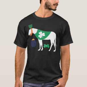 St Patrick's Day Horse Horse Cute Horse T-Shirt