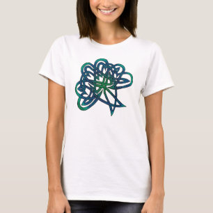 St Patrick's Day in blue and green T-Shirt