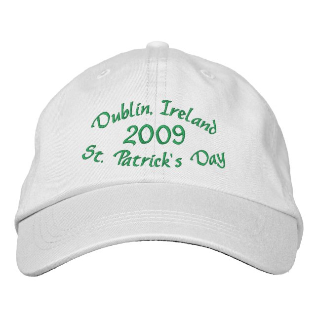 St Patrick's Day in Dublin hat (Front)
