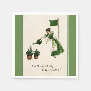 St. Patrick's Day in the Morning Napkin