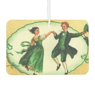 "St. Patrick's Day in the Morning." Vintage Card Car Air Freshener