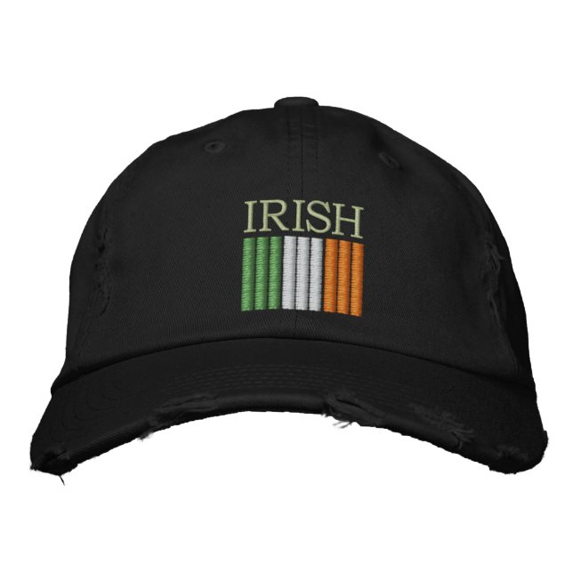 St. Patrick's Day Ireland Flag Hat (Front)