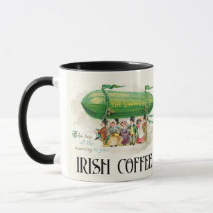 St Patrick's Day Ireland Irish Coffee Colourful Fu Mug