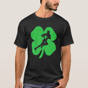 St Patricks Day Ireland Rugby Retro Shamrock Irish T-Shirt