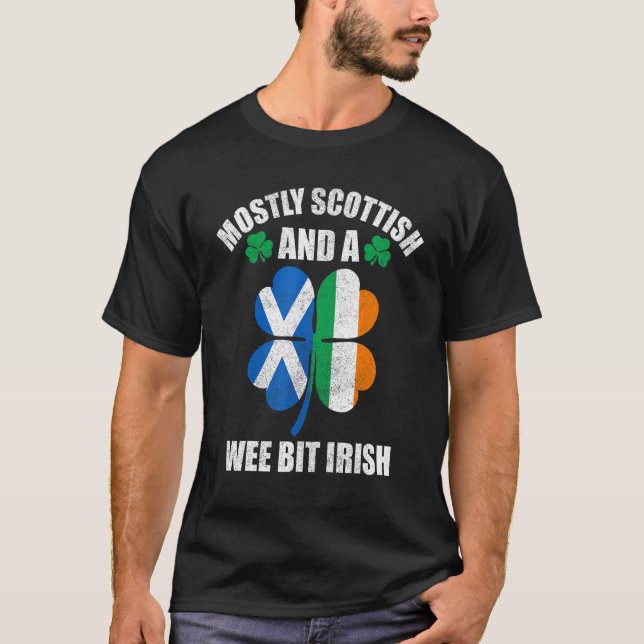 St Patricks Day    Ireland Scotland Scottish Irish T-Shirt (Front)