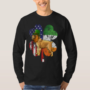 St Patricks Day Irish American Flag Brussels Griff T-Shirt