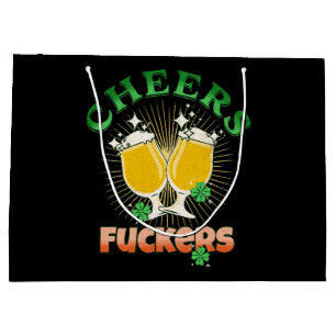 St Patricks Day Irish Drinkin Large Gift Bag