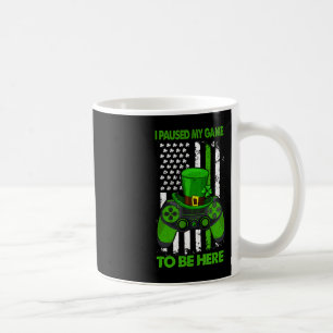 St Patricks Day Irish Flag Gamer Video Game Contro Coffee Mug