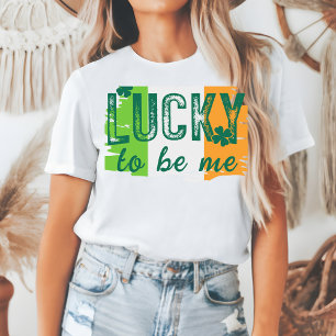 St. Patrick's Day Irish Flag T-Shirt Tri-Blend Shirt