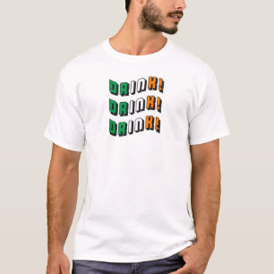 St Patricks Day Irish Funny Cute Drinking T-Shirt