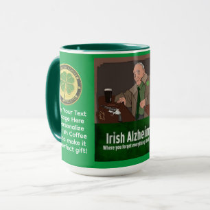 St Patrick's Day Irish Gangster Personalized Gift Mug