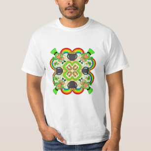 St Patrick's Day   Irish inspired Mandala  T-Shirt