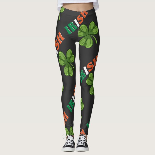 St. Patrick's Day - Irish Leggings (Front)