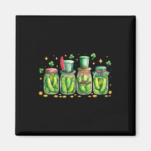 St. Patrick's Day Irish Pickle Jar Pickle Lover Ve Magnet