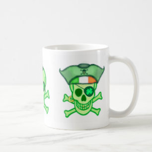 St. Patrick's Day Irish Pirates Coffee Mug