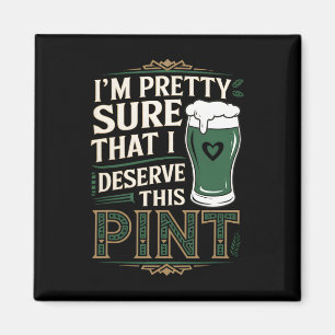 St Patricks Day Irish Pride Funny Shamrock Parade Magnet
