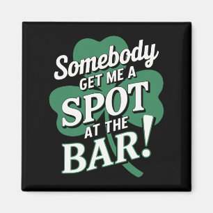 St Patricks Day Irish Pride Shamrock Parade Lucky  Magnet