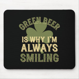 St Patricks Day Irish Pride Shamrock Parade Lucky Mouse Pad