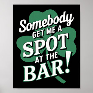 St Patricks Day Irish Pride Shamrock Parade Lucky  Poster