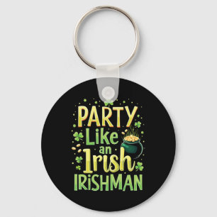 St Patricks Day Irish Shamrock Shenanigan Ireland Key Ring