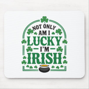St Patricks Day Irish Shamrock Shenanigan Ireland Mouse Pad