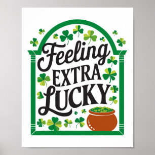 St Patricks Day Irish Shamrock Shenanigan Ireland Poster