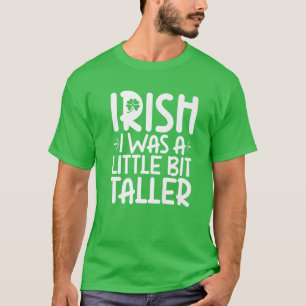 St. Patrick's Day Irish Short People Funny Boys Gi T-Shirt