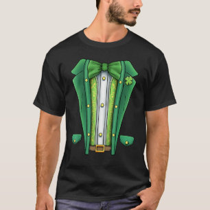 St Patricks Day Irish Tuxedo Childs Leprechaun Cos T-Shirt