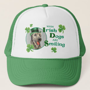St. Patrick's Day Irish Wolfhound Trucker Hat
