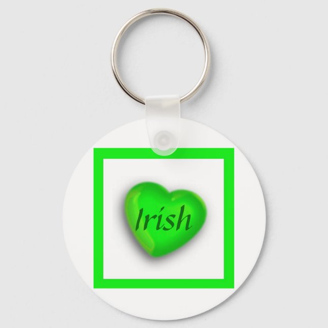 St Patrick's Day Key Ring (Front)