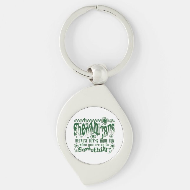 St. Patrick's Day Key Ring (Front)