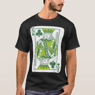 St. Patricks Day King Of Clubs President Trump T-Shirt