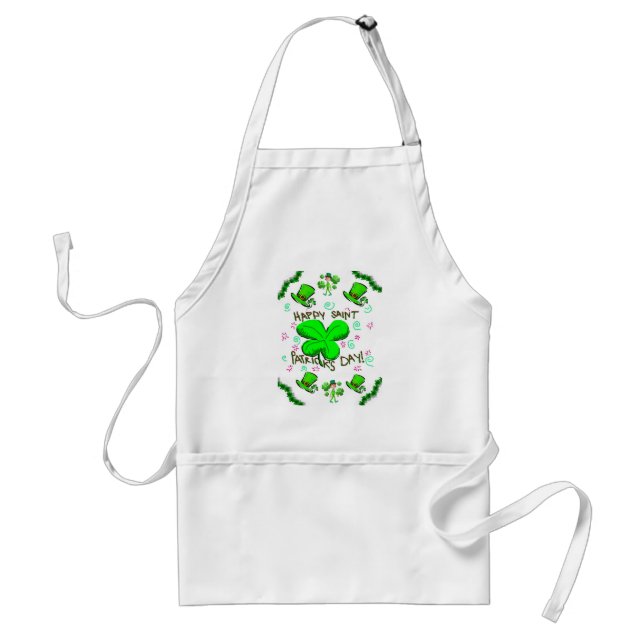 St. Patrick's Day Kitchen Apron (Front)