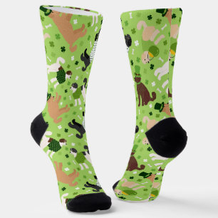 St. Patrick's Day Labradoodle / Goldendoodle Socks