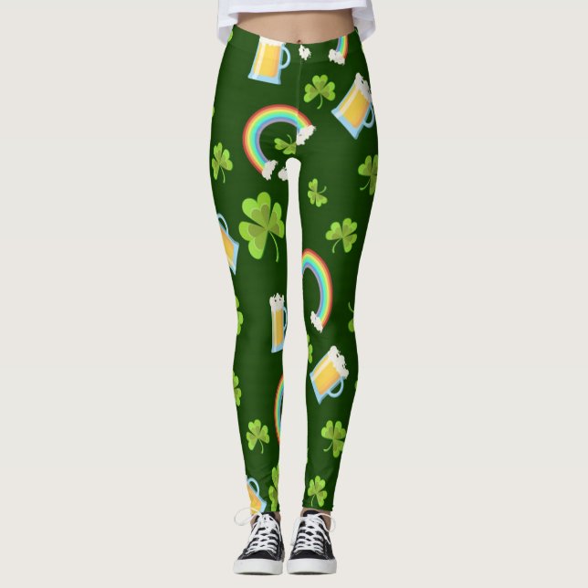 St. Patrick's Day Leggings (Front)