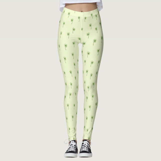 st patricks day  leggings (Front)
