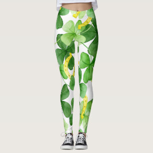 st patricks day leggings