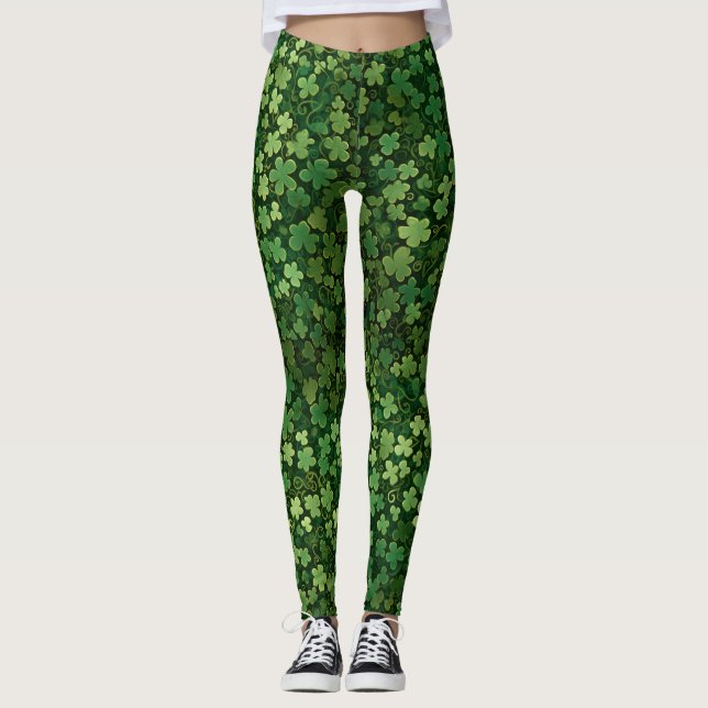 St. Patrick's Day Leggings - C005 (Front)