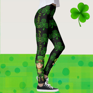 St Patrick's Day Leggings Saint Patrick Pants