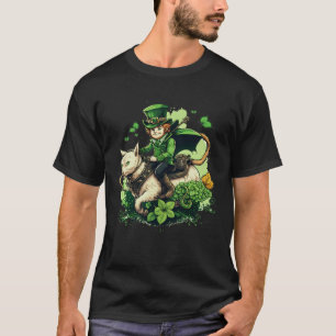 St Patricks Day Leprechaun Cat Shamrock 2 T-Shirt