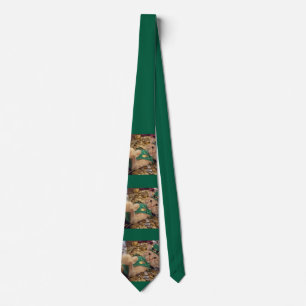 St Patrick's Day Leprechaun Cat Tie