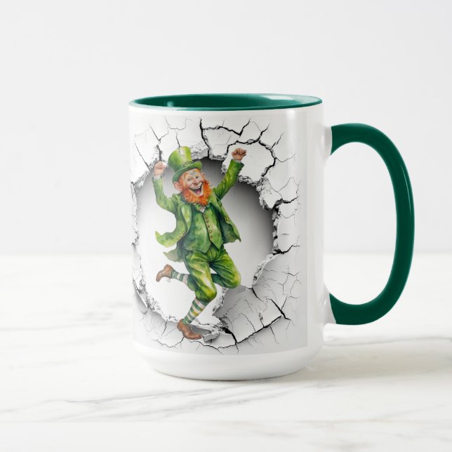 St. Patrick's Day Leprechaun  Mug (Right)