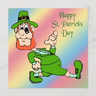 St. Patrick's Day Leprechaun Party Invitation