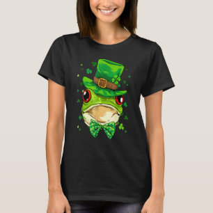 St Patrick's Day Leprechaun Toad Frog C Shamrock I T-Shirt