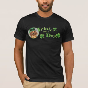 St. Patrick's Day Longhaired Dachshund T-Shirt