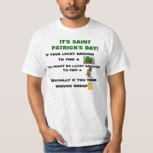 ST. PATRICK'S DAY LUCK tee