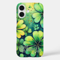 St. Patrick's Day Luck - Watercolor Shamrocks 🍀✨