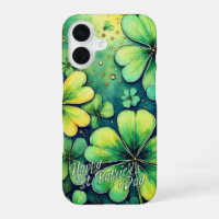 St. Patrick's Day Luck - Watercolor Shamrocks 🍀✨