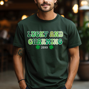 St Patrick's Day Lucky and Charming T-Shirt